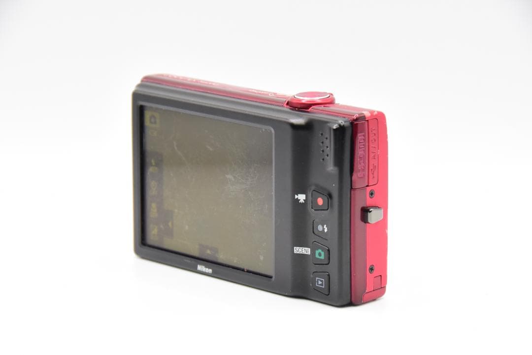 ニコン Nikon COOLPIX S6100 レッド《動作確認済み》