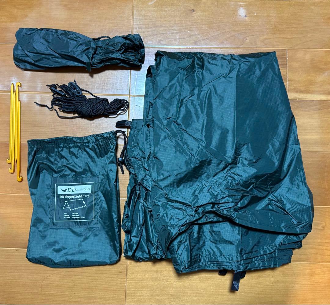 DD SuperLight Tarp 3x2.9m オリーブグリーン