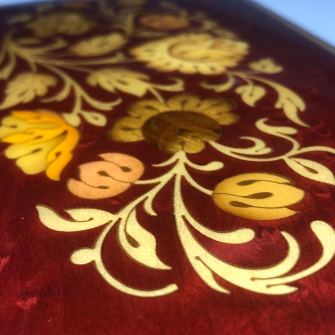 REUGE　リュージュ　象嵌　オルゴール　ジュエリーボックス