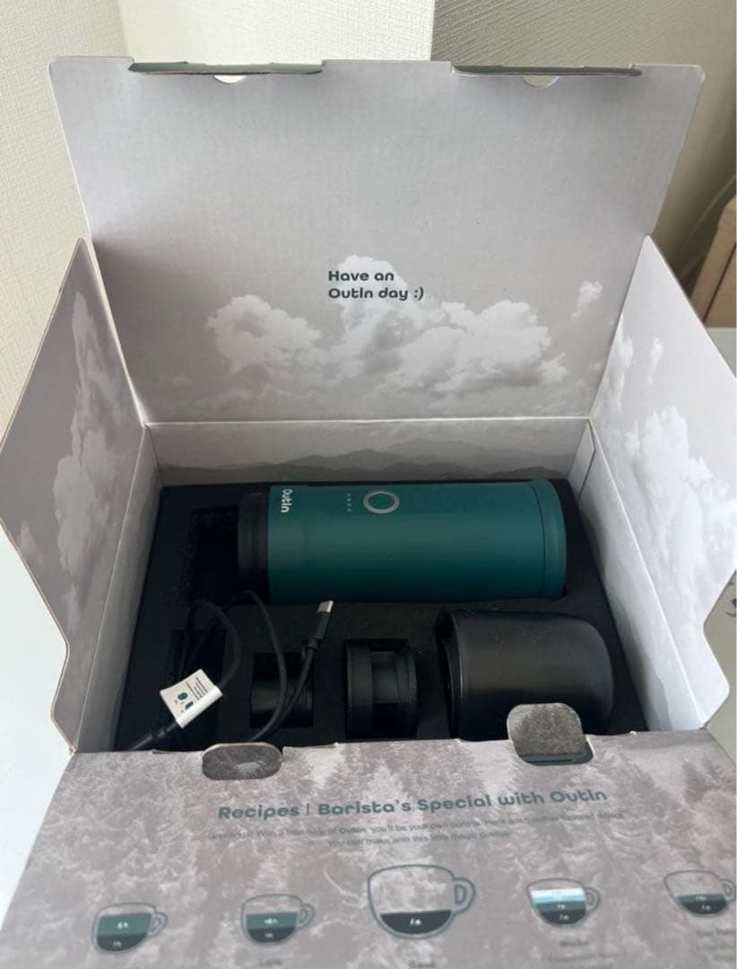 新品同様✨　Outin Nano ポータブルエスプレッソマシーン