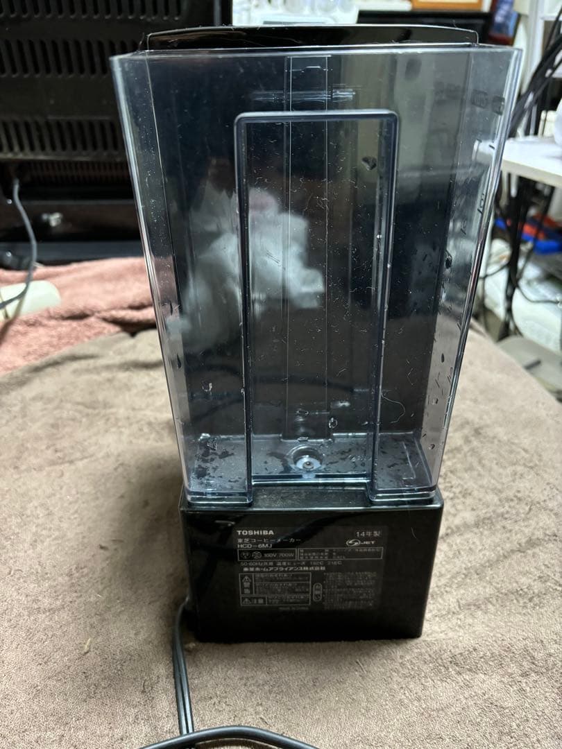 ★東芝コーヒーメーカーブラック美品＆象印電気ポットいずれも未使用★