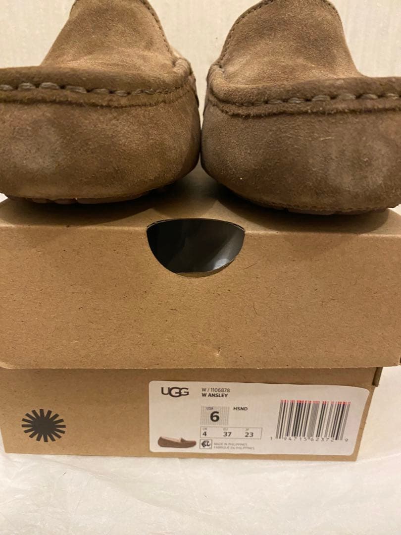 アグ UGG モカシン ANSLEY アンスレー　ヒッコリー　サンド　23