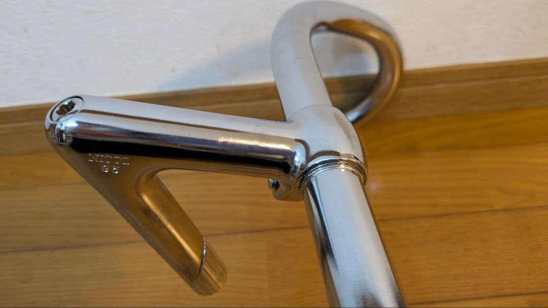 NJS認定　日東鉄ステムと鉄ハンドルのセット　バラ売り不可