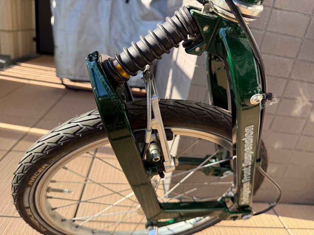 BD-1 折りたたみ自転車 グリーン