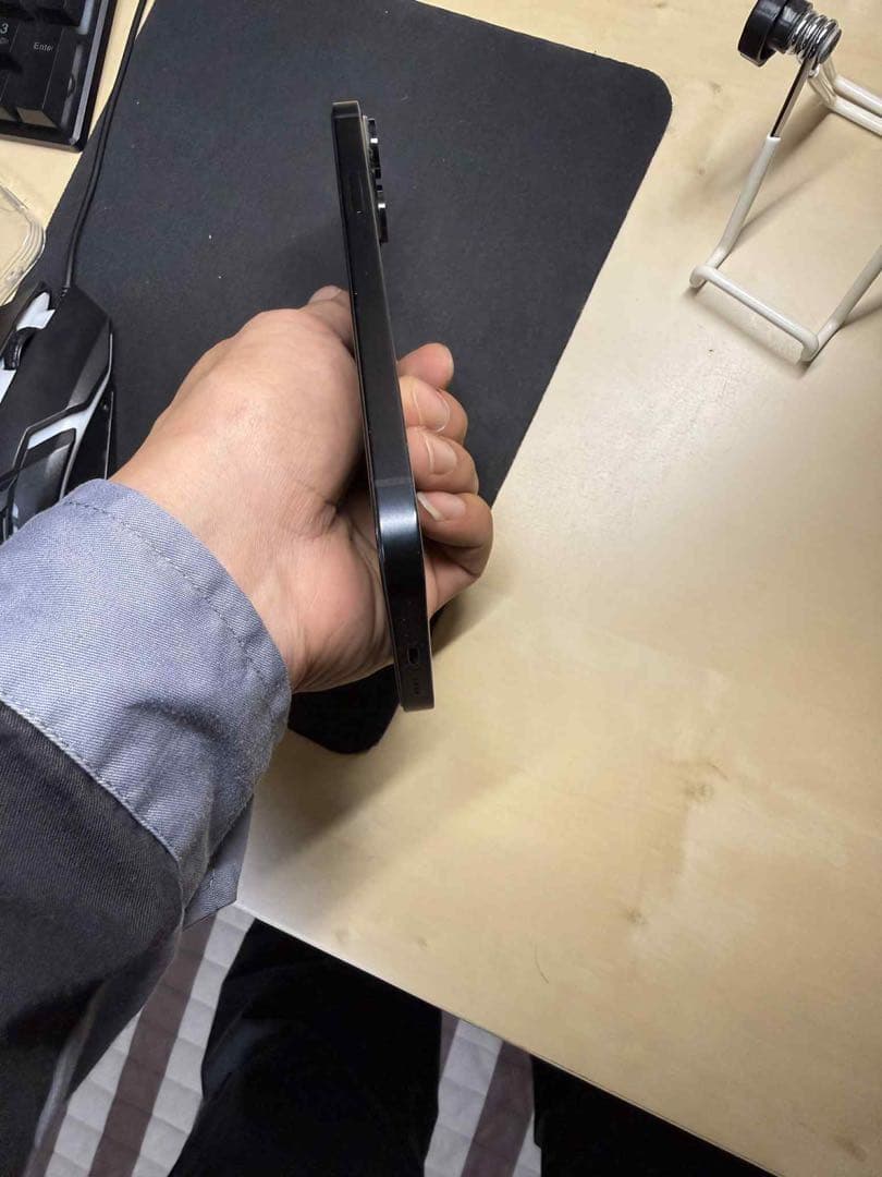 iPhone 14Plus 128GB ミッドナイト 付属品完備 iOS18.5