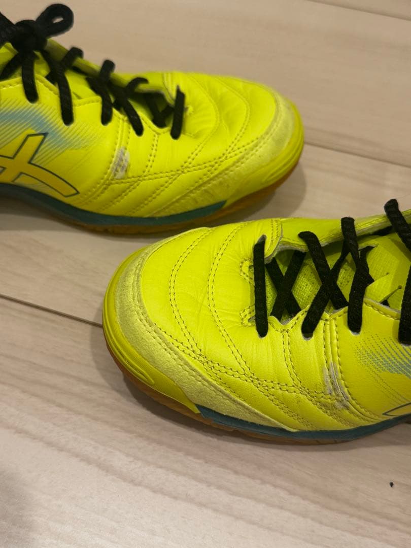 asics デスタッキ K FF(イエロー×ブルー)