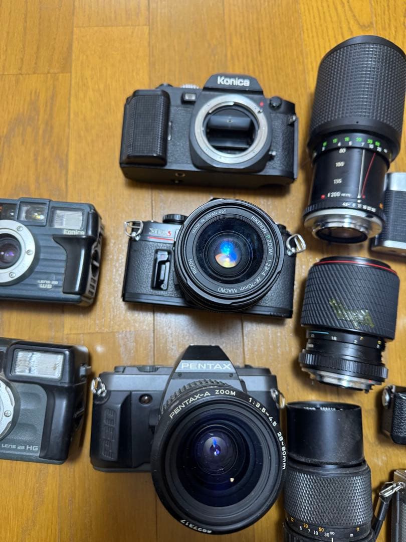 カメラ レンズ まとめて 12台　ジャンク品　②