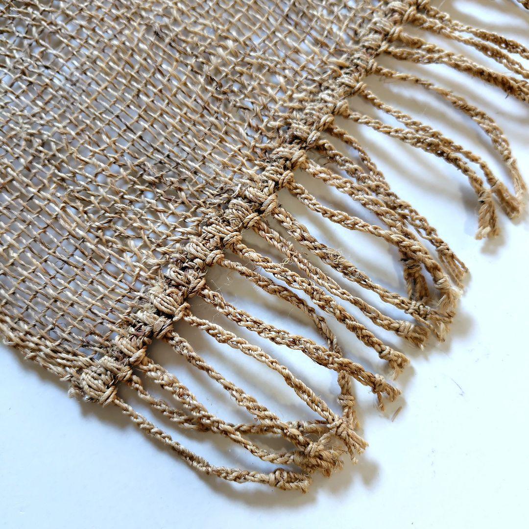 テーブル、サイドボードなどの敷物　苧麻糸　31✕135