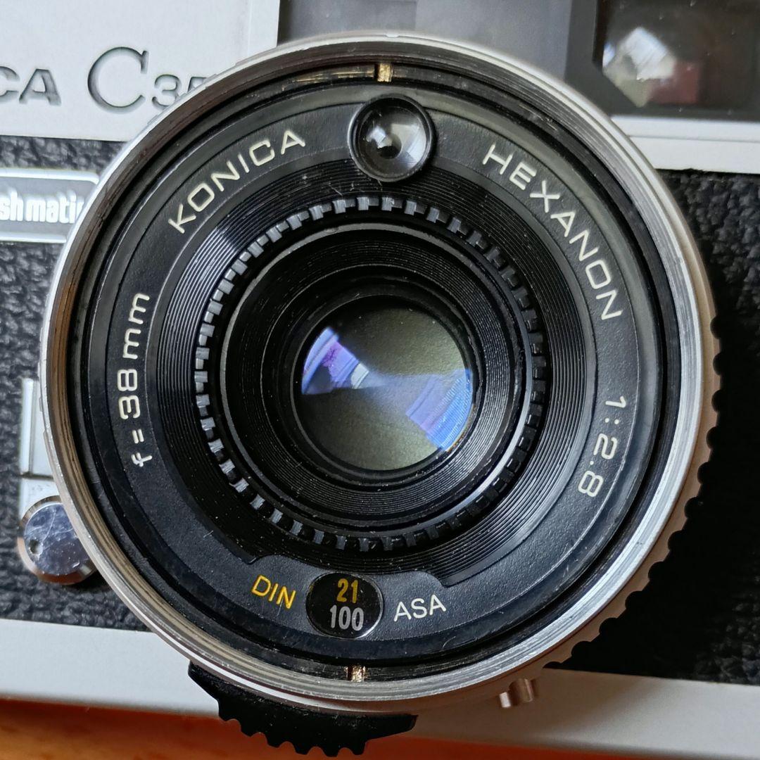 フィルムカメラ【調整、完動品】コニカC35 芦田愛菜