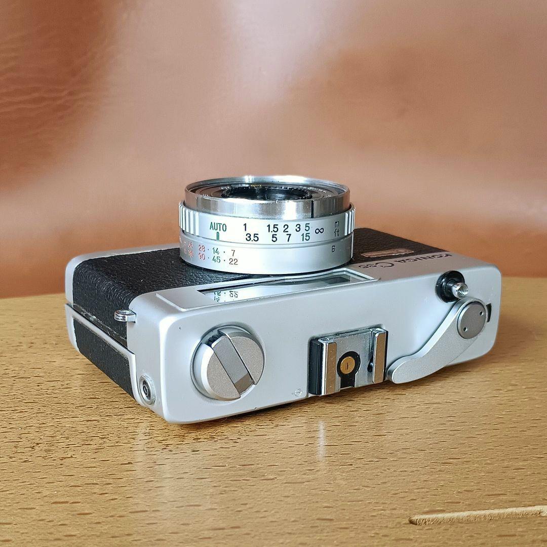 フィルムカメラ【調整、完動品】コニカC35 芦田愛菜