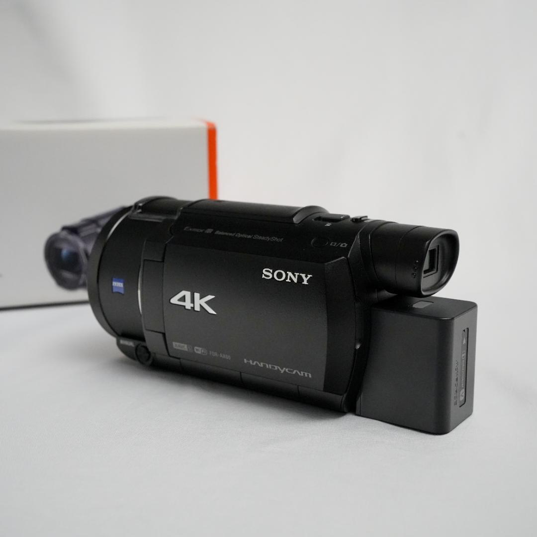 追加バッテリー&元箱付き■美品■ FDR-AX60 SONY 4K ビデオカメラ