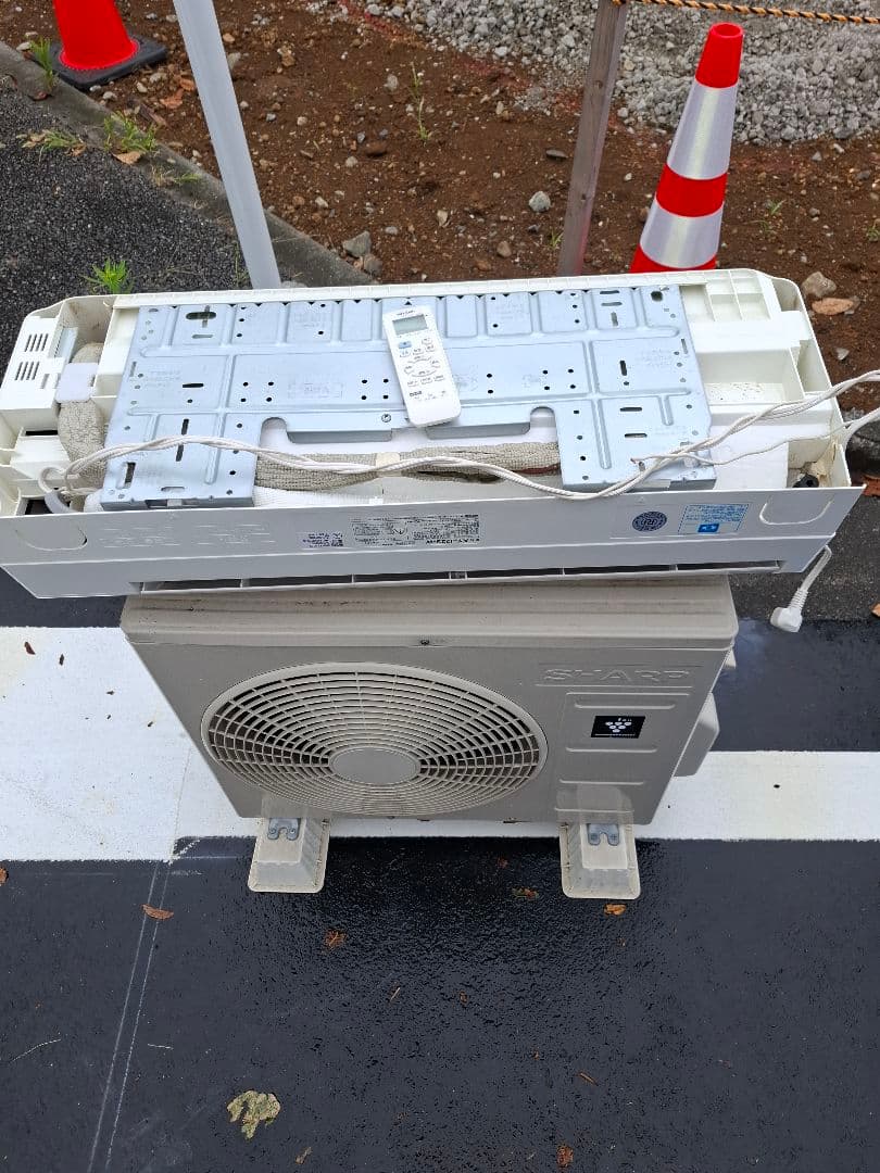 SHARP AY-J22S-W エアコン本体 2019年製