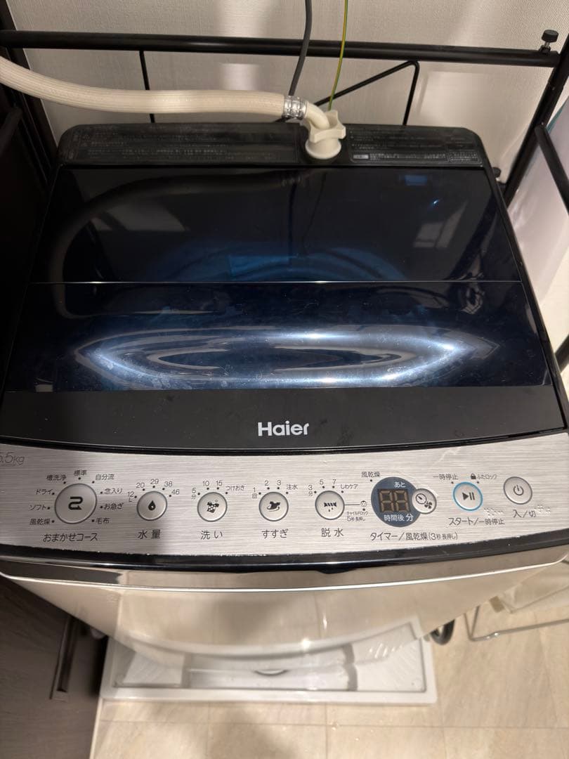 11月25日で取下 Haier JW-XP2C55F 縦型洗濯機 2024年購入