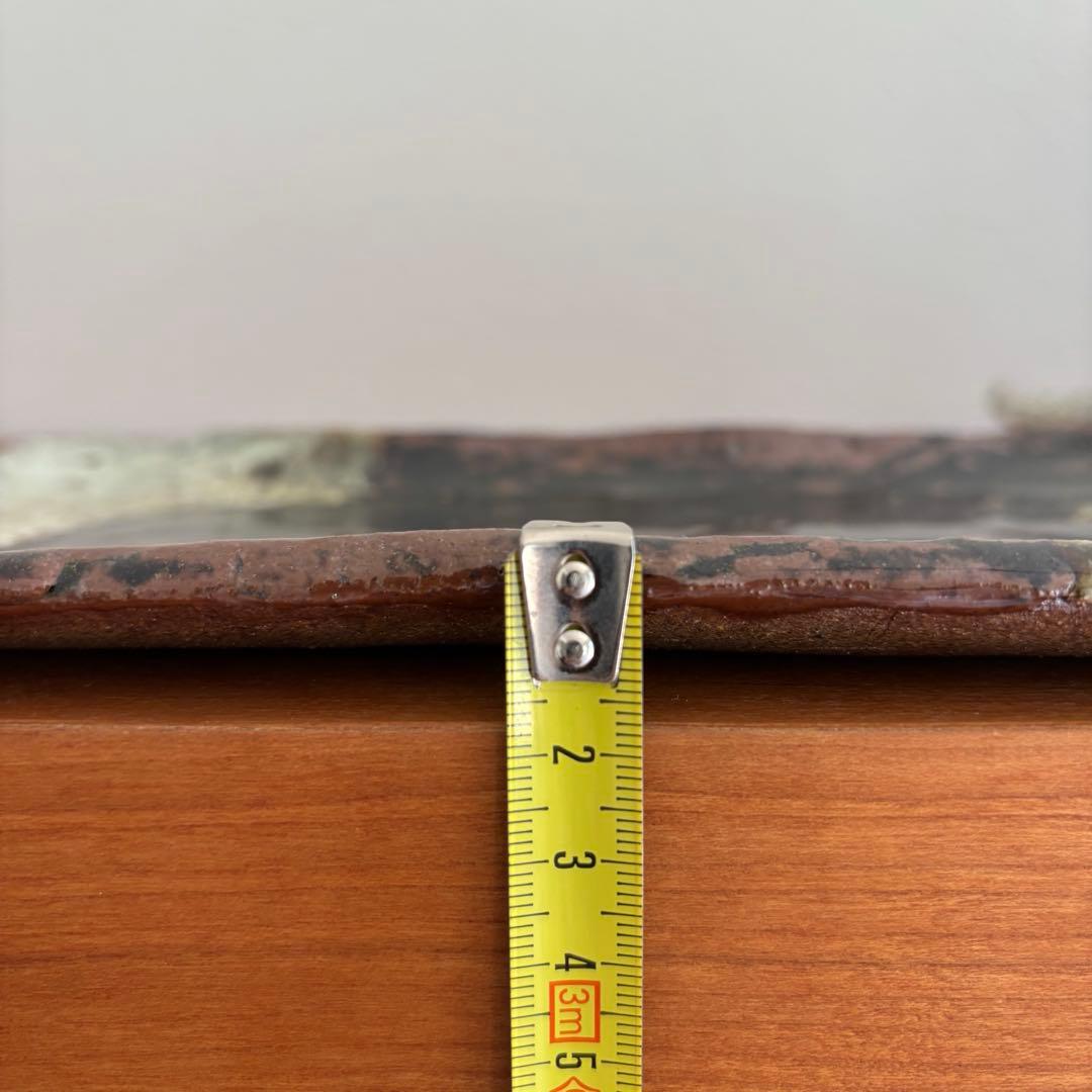 朝鮮唐津長方皿　唐津焼　４枚セット