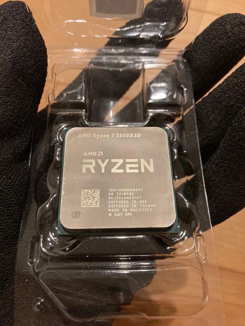 AMD Ryzen 7 5800X3D CPU 本体　中古