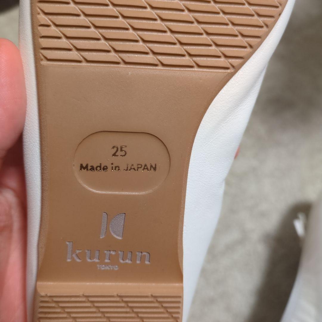 kurun tokyo バレエシューズ 25 日本製