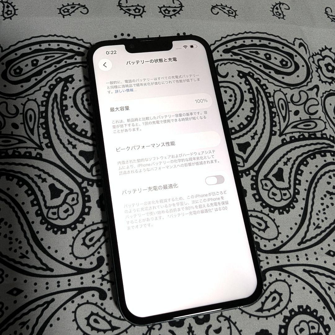 Apple iPhone 13 128GB SIMフリー 画面キレイ ハイエンド