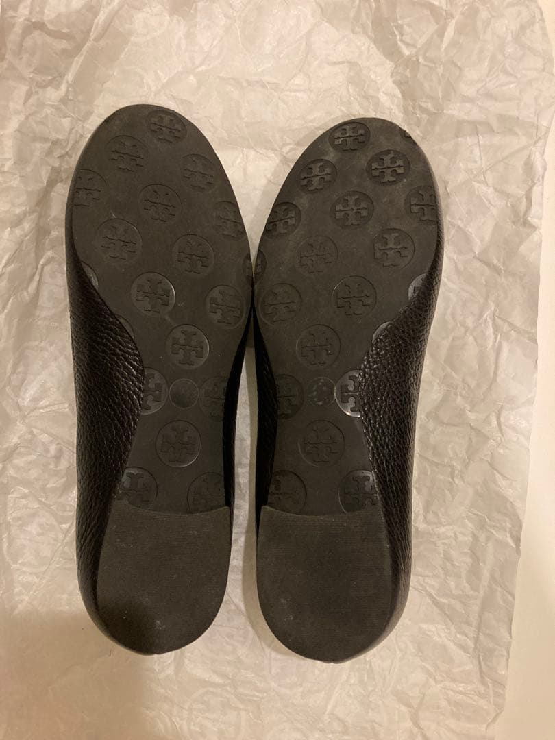 【新品未使用】トリーバーチ バレエ フラットシューズ　黒　ブラック