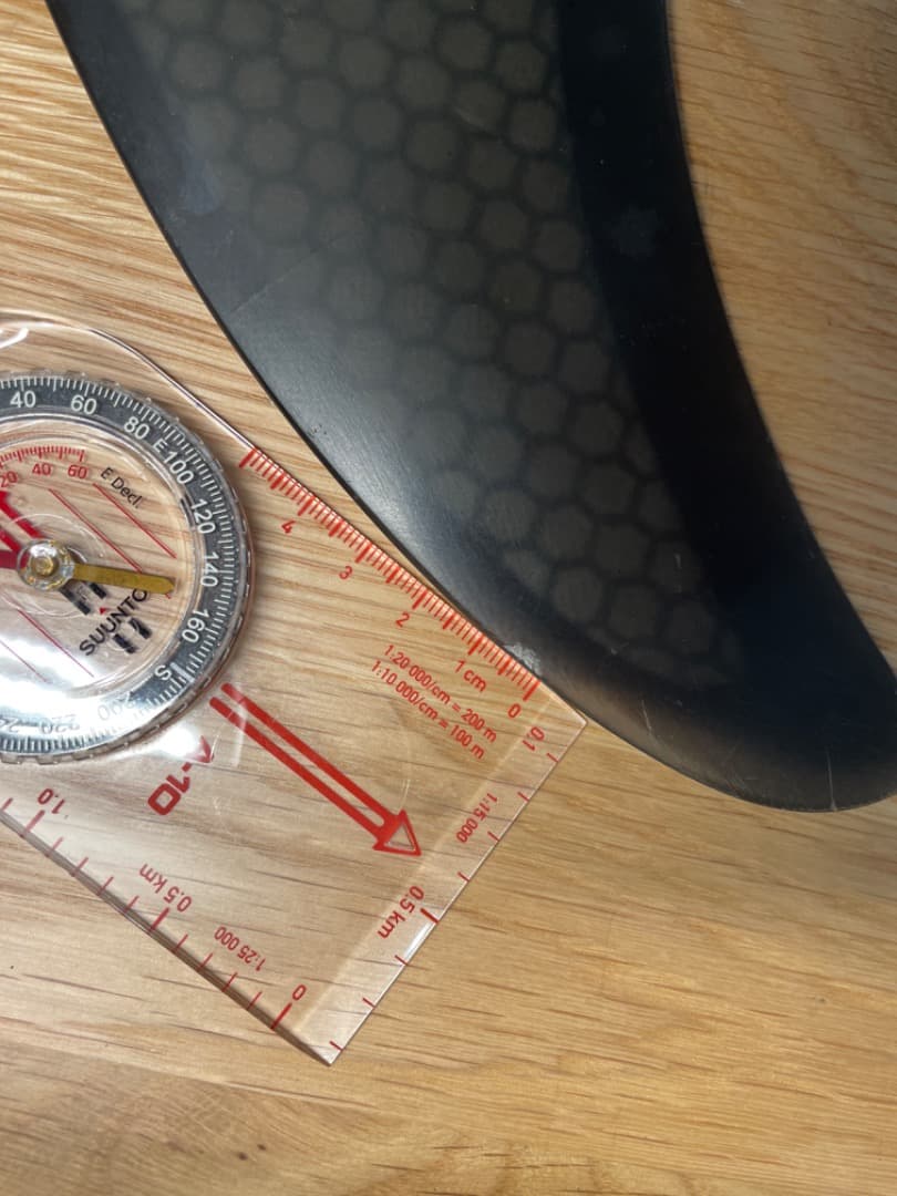 希少 True Ames bonzer ボンザー6.5 ハニカムコア フィン