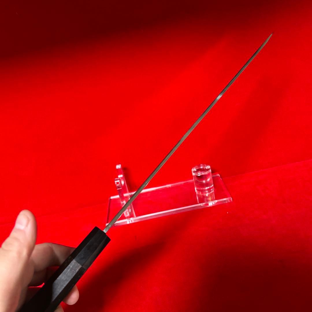 包丁　フグ引く　柳刃　尺　鏡面　切味抜群　箱付　未使用品