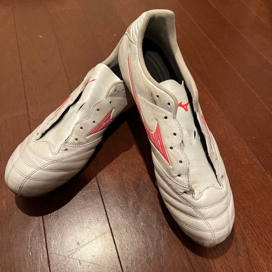 Mizuno モナルシーダNEO3 WIDE PRO ホワイト/レッド