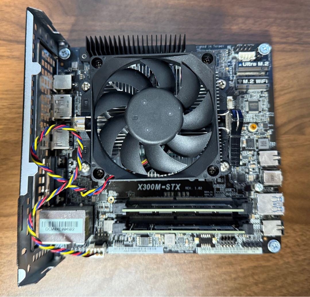 ミニPC ASRock DeskMini X300 Ryzen5 5600G 24GB