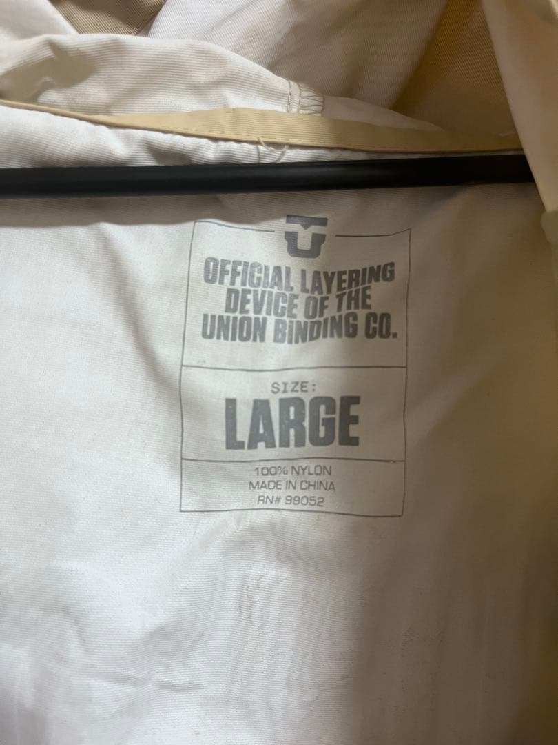 UNION BINDING CO. ナイロンジャケット Lサイズ