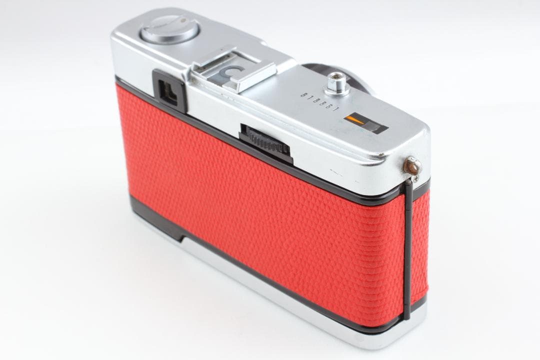 【並品　整備済】レッド　オリンパス Trip35　40mm f2.8　#1178