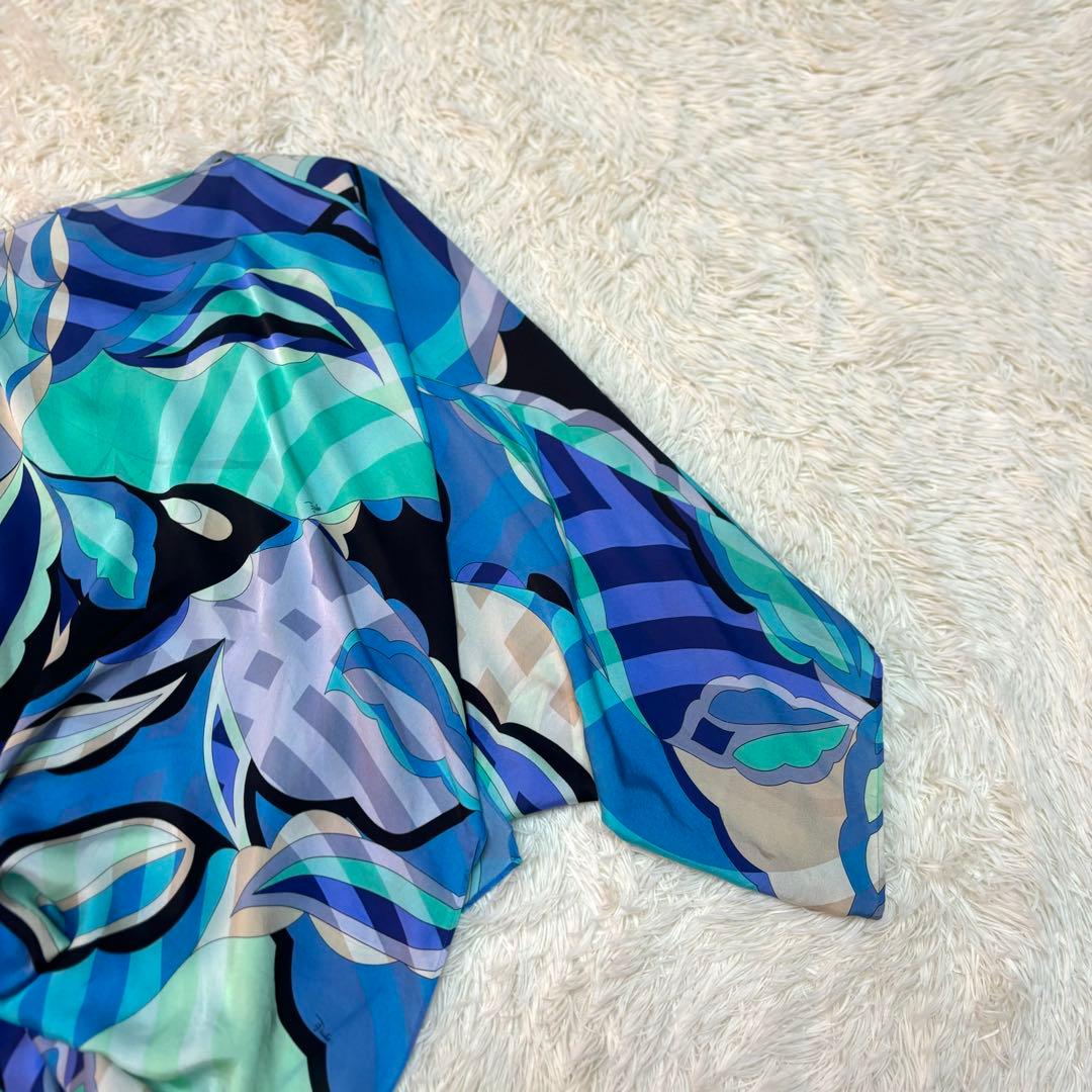 エミリオプッチ　シルク　ドルマンスリーブ　ブラウス