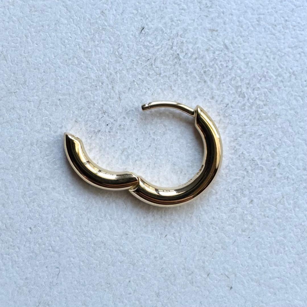 【大人気】トムウッド/クラシックフープ/ピアス/スモール/ゴールド/片耳