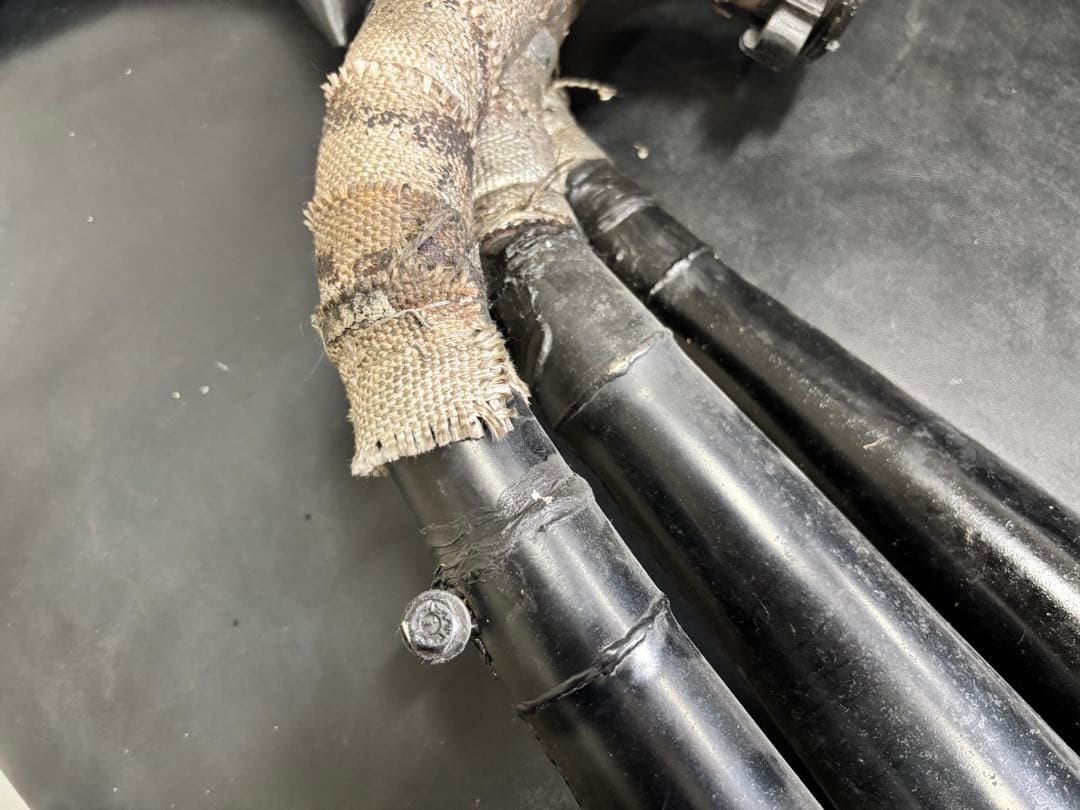 GT550 マフラー チャンバ