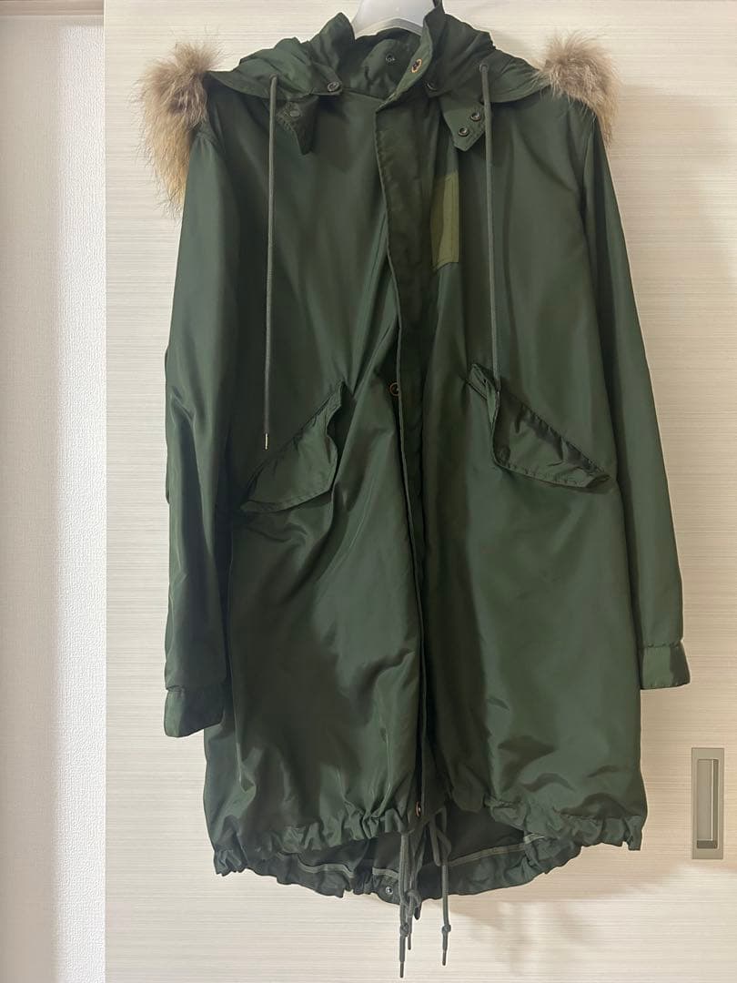 美品 TATRAS タトラス　モッズコート ミリタリー ファー フード
