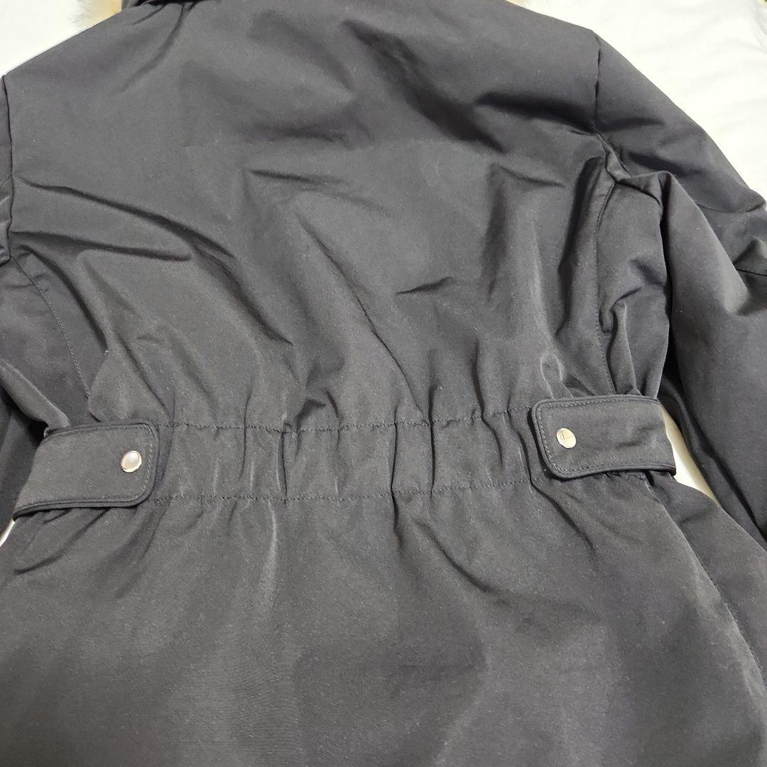 ZARA モッズコート ボア ブラック ファー付きLサイズ コメント必見