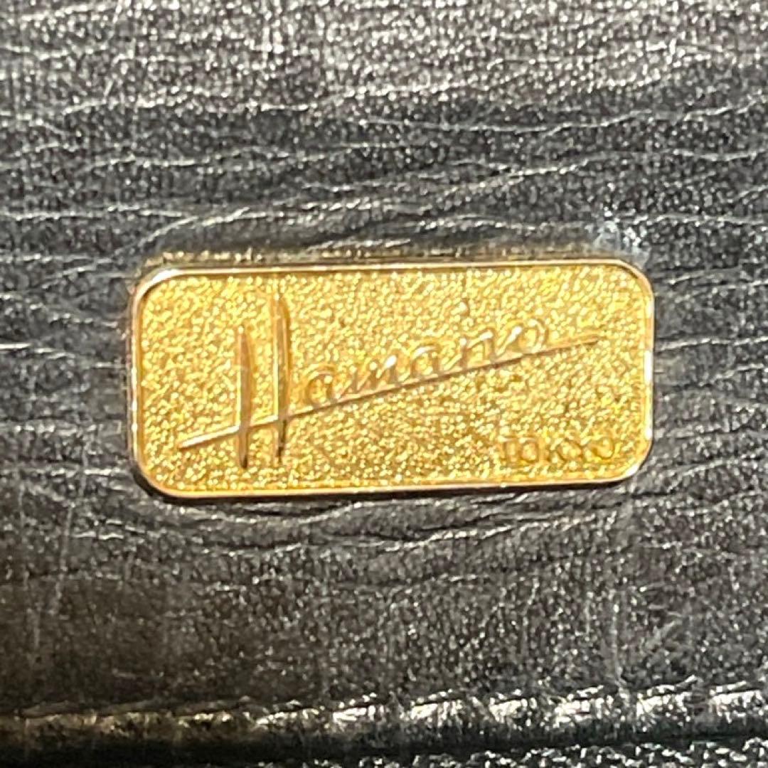 専用品HAMANO BLACK ロイヤルモデル クロコダイル ハンドバッグ