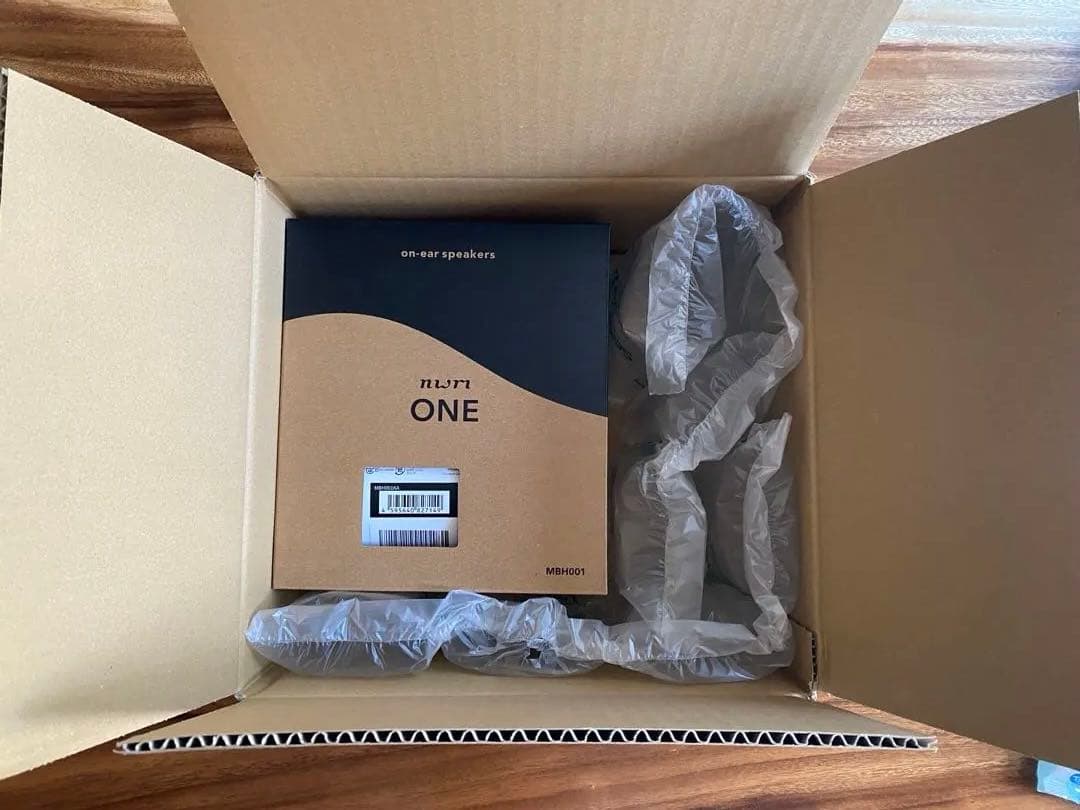 【新品未開封】nwm Oneワイヤレス ヘッドホンダークグレー MBH001