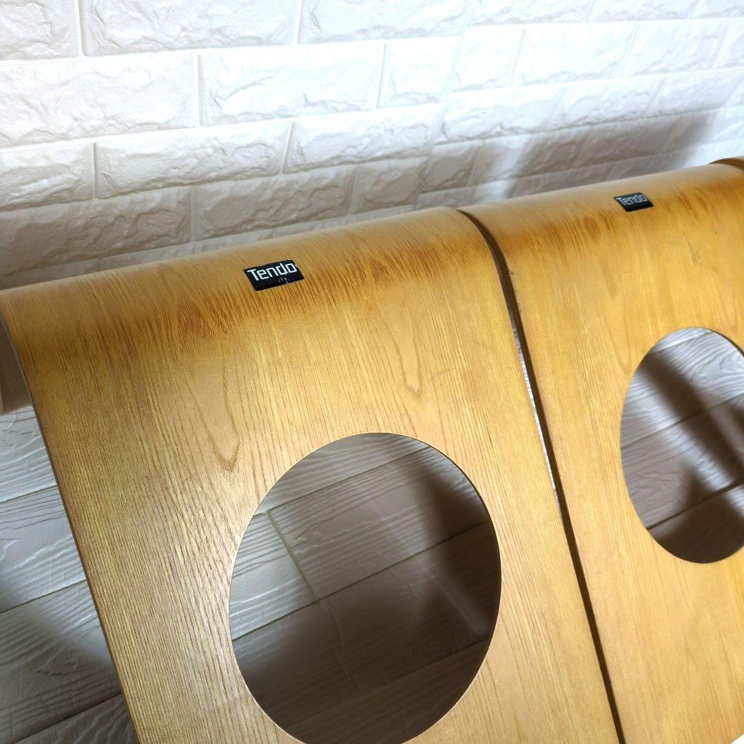 ◎美品◎　天童木工　曲げ椅子　座椅子　3脚セット