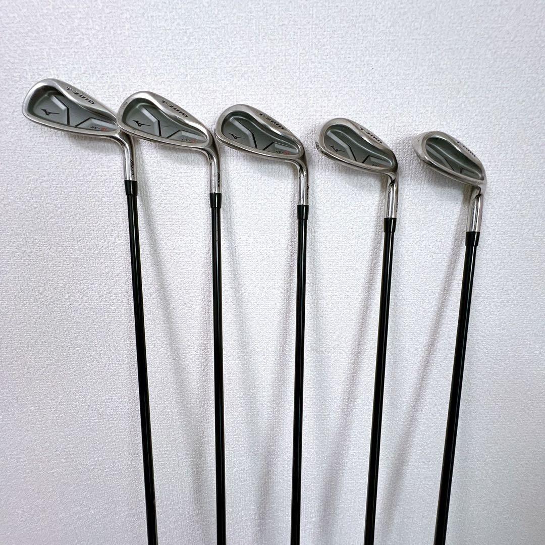 ミズノT-ZOID RV-01アイアン5本セット 6-P カーボン Sフレックス