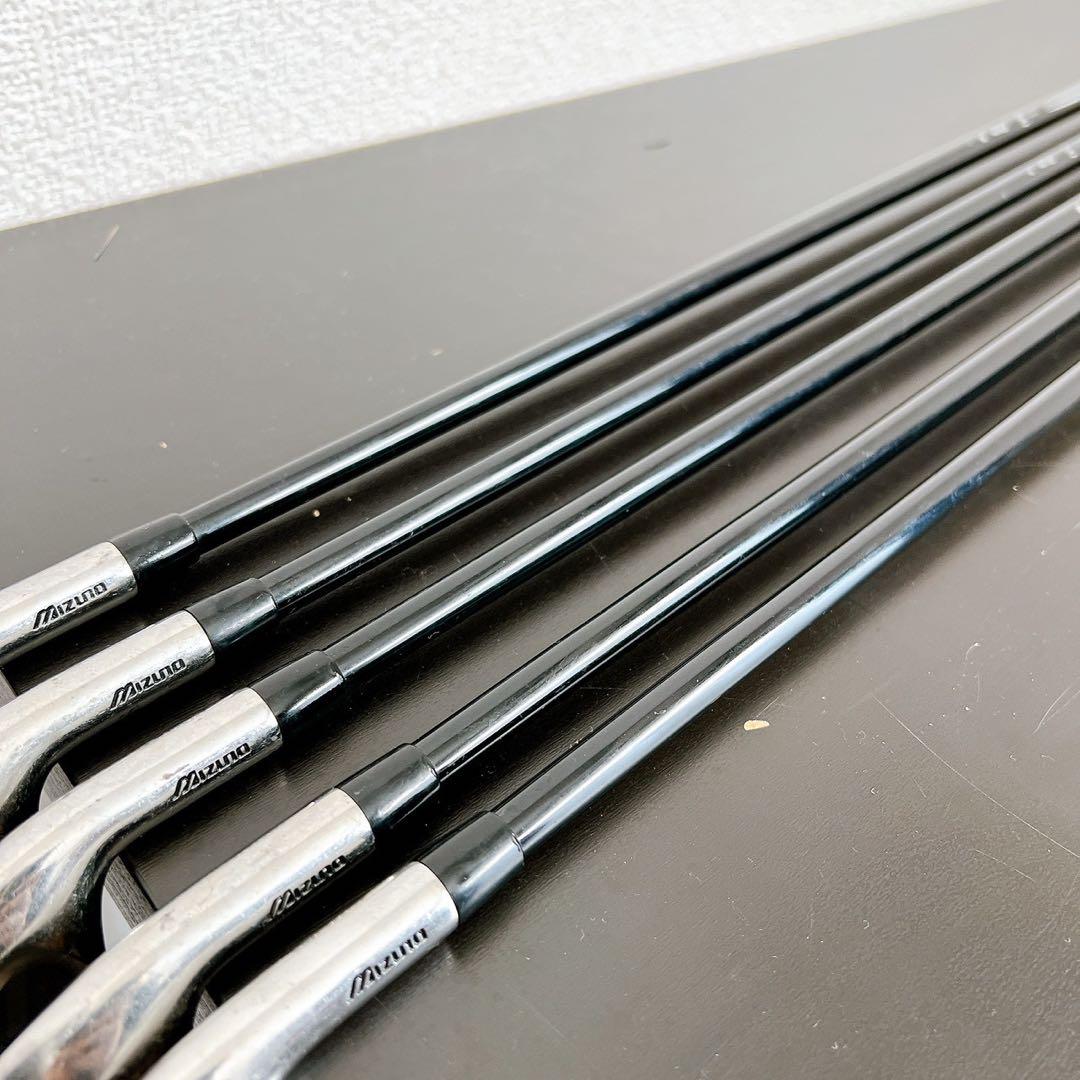 ミズノT-ZOID RV-01アイアン5本セット 6-P カーボン Sフレックス