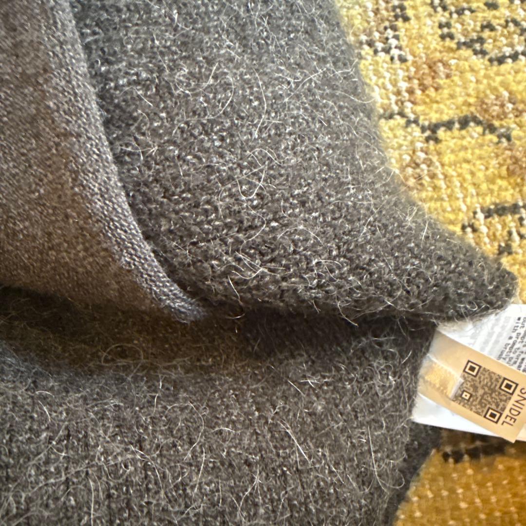 スナイデル　今季アルパカシャギーニットコート　新品