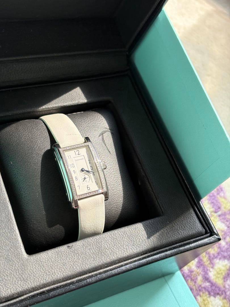 正規店購入ティファニーTiffany & Co. ダイヤモンド腕時計