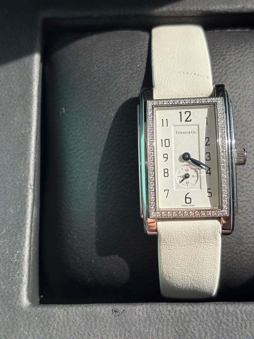 正規店購入ティファニーTiffany & Co. ダイヤモンド腕時計
