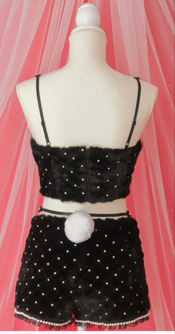 バニーガール コスプレ衣装 ブラック