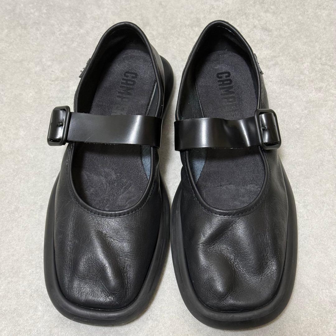 【CAMPER】カンペール ONDA オンダ　フラットシューズ　ブラック　39