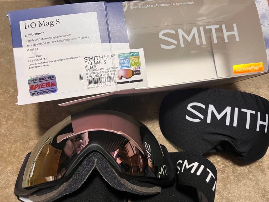 SMITH I/O Mag S ゴーグル レンズ2枚