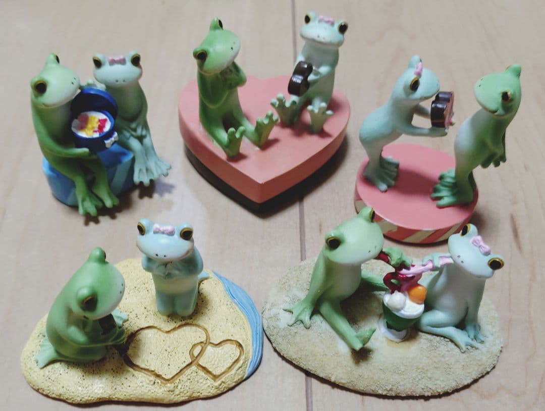 カエル コポー　置物セット 26個