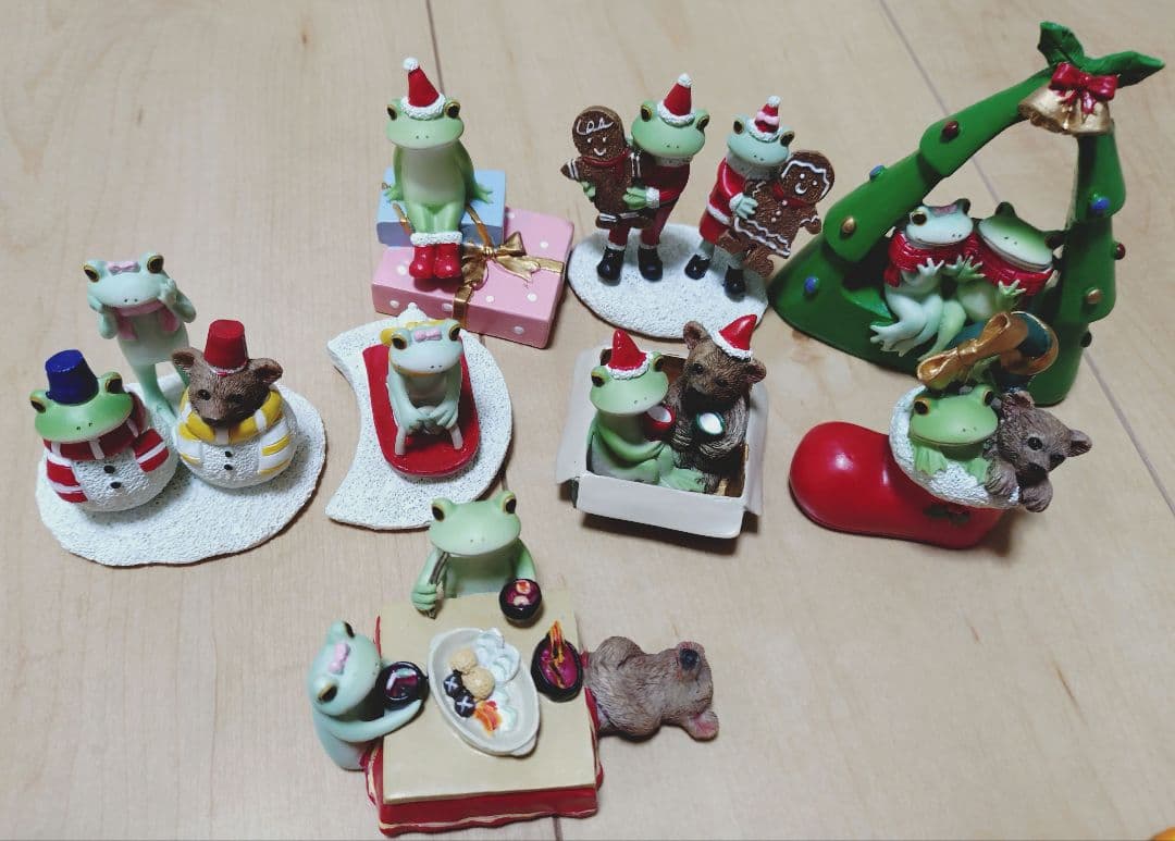 カエル コポー　置物セット 26個