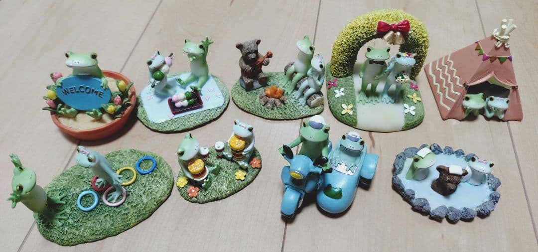 カエル コポー　置物セット 26個