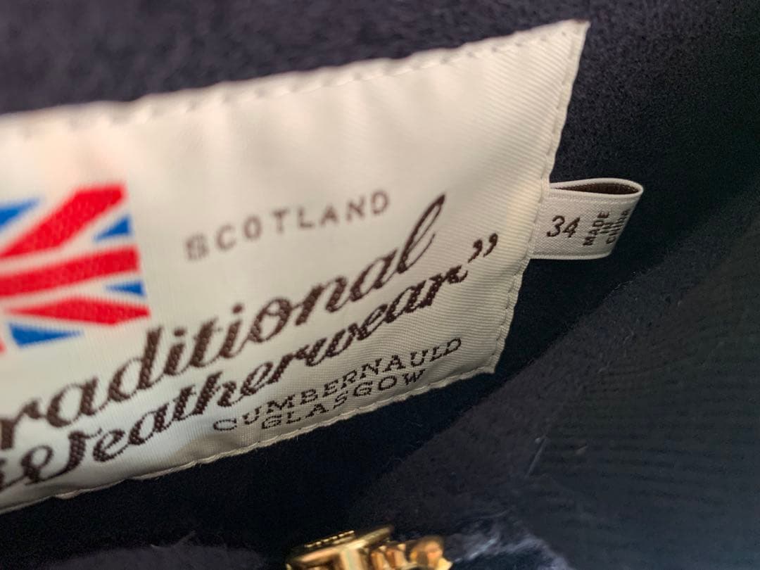Traditional Weatherwear Lothian ネイビー美品34