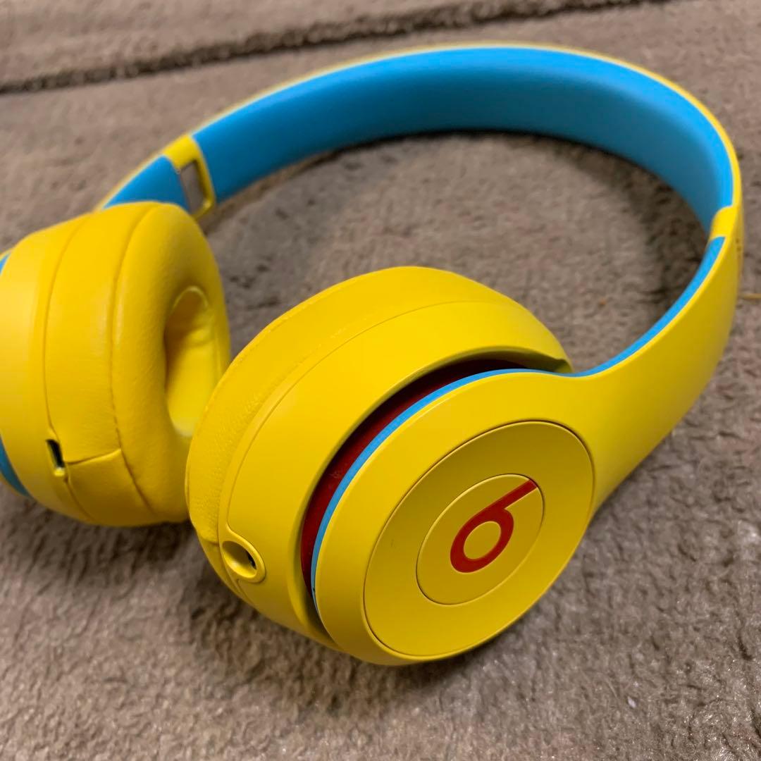 廃盤モデル　beatssolo3 ワイヤレス　ヘッドホン　イエロー