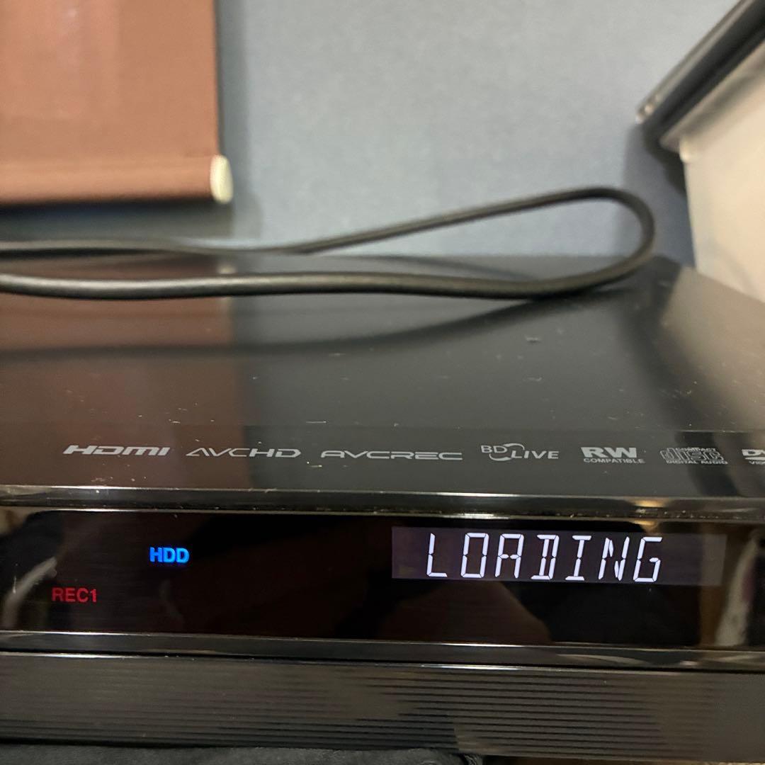 東芝　ブルーレイレコーダー　DBR-Z110 動作ok です